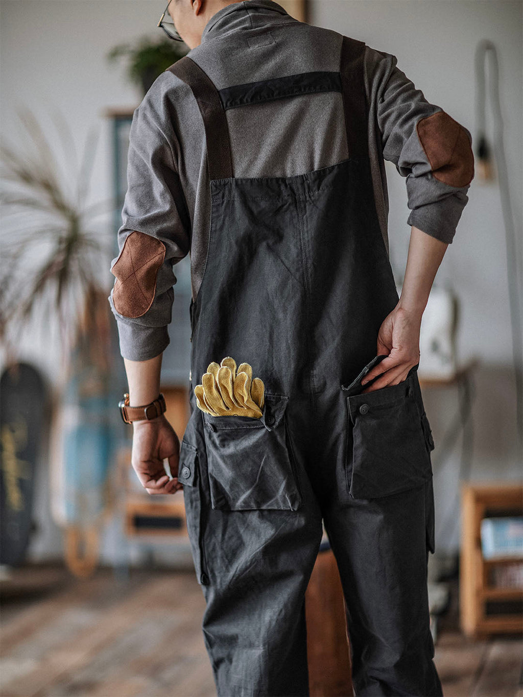 Benny Men's Overalls | Durable Canvas Workwear, Tapered Fit